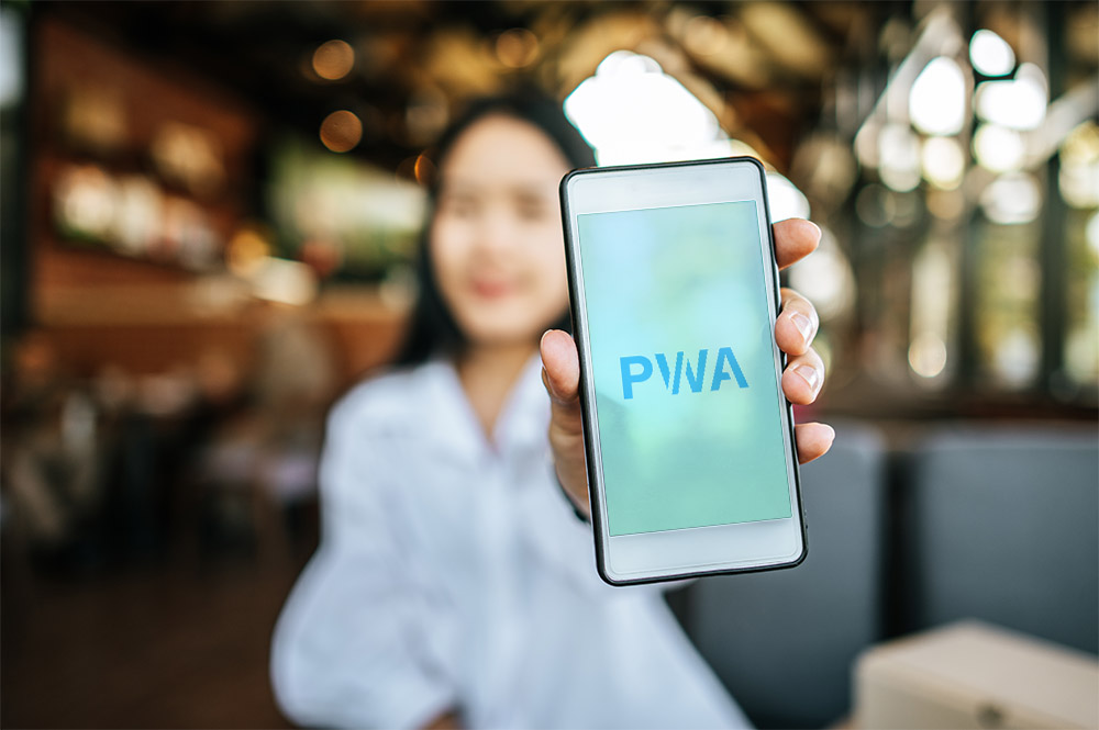 เว็บแอปโปรเกรสซีฟสำหรับ adobe commerce