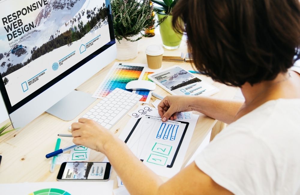 専門外のウェブデザイン