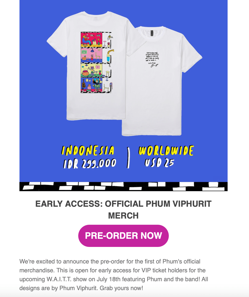 早期访问产品电子邮件