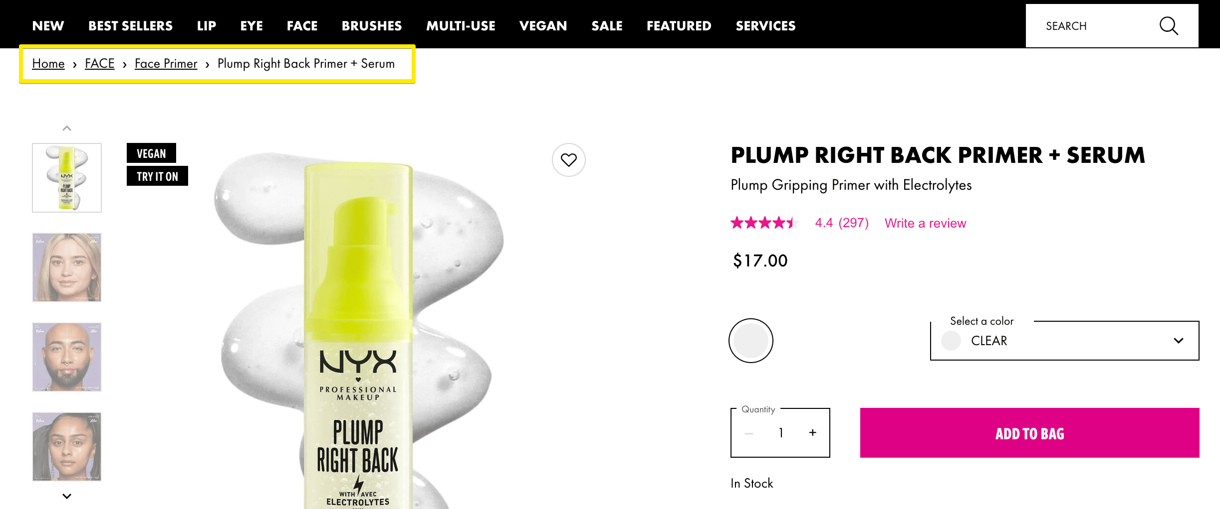 Fil d'Ariane de commerce électronique