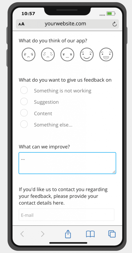 Qué se puede mejorar en la aplicación