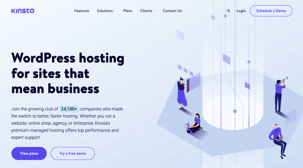 Von Kinsta verwaltetes WordPress-Hosting