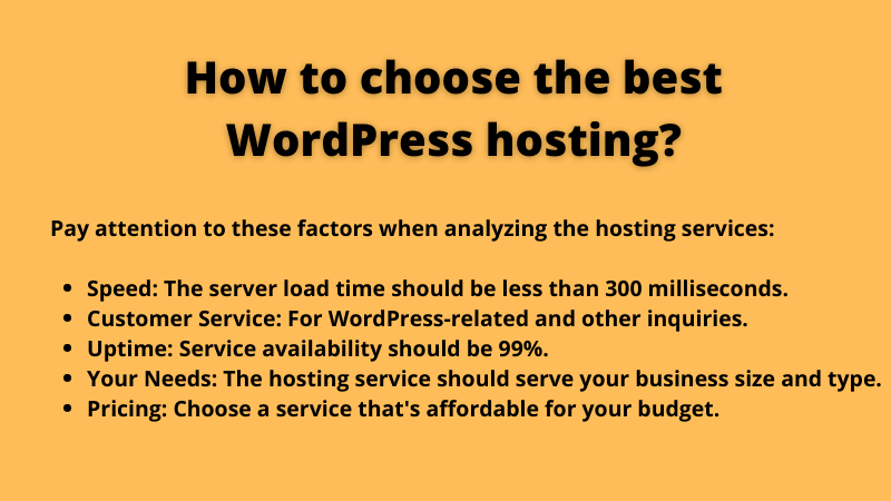 So wählen Sie das beste WordPress-Hosting aus