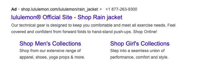 谷歌广告示例 #1