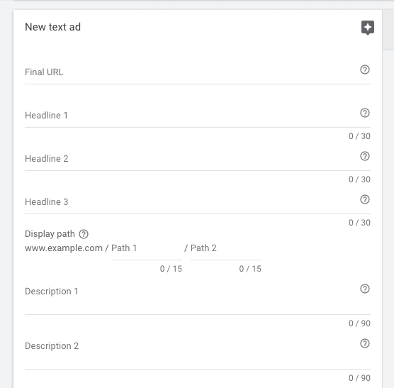 Google Ads 加大型搜索文字广告