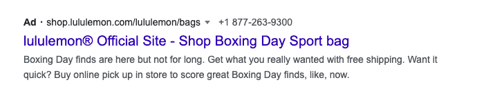 谷歌广告示例 #2