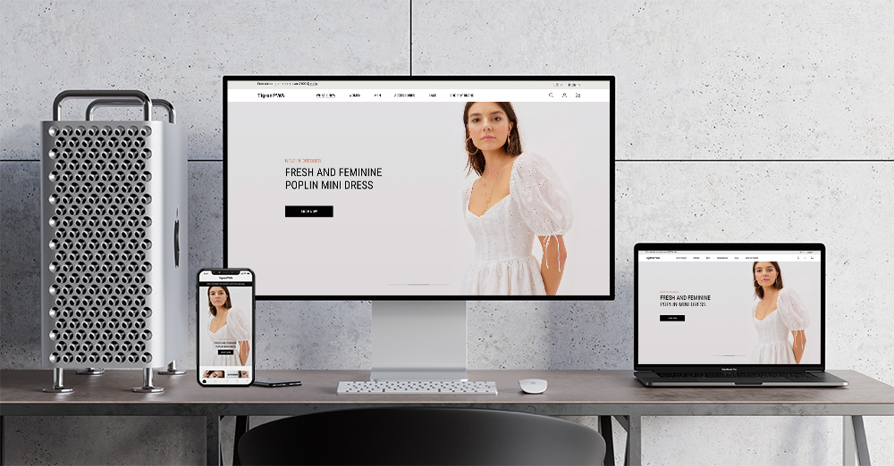 progresywny proces tworzenia aplikacji internetowych magento