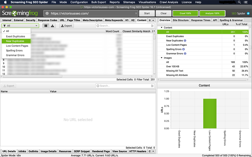 العثور على محتوى مكرر مع صراخ الضفدع