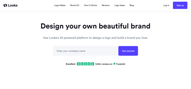 Looka-strona-zrzut ekranu