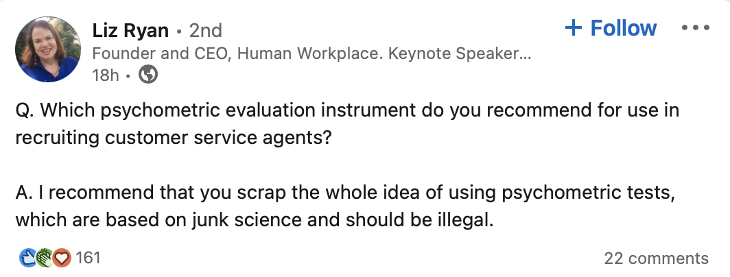 Liz Ryan LinkedIn-Influencerin