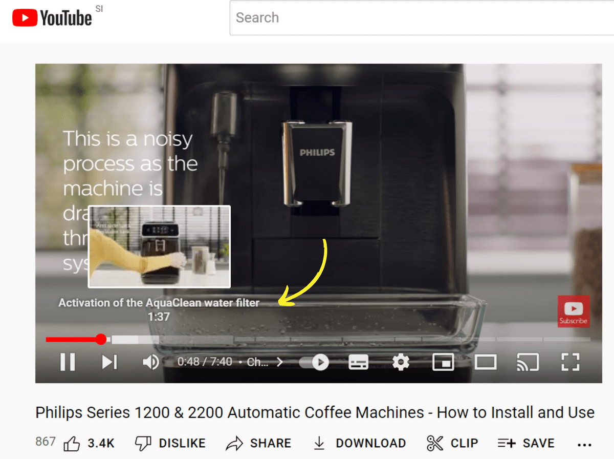 Youtubeビデオチャプター