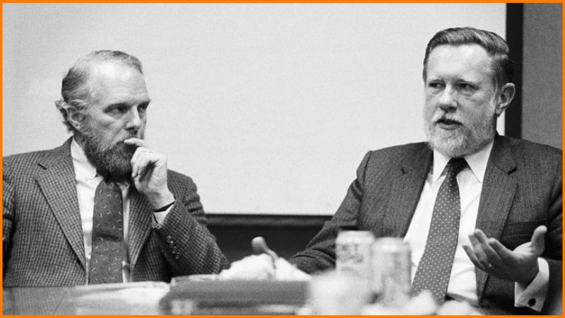 John Warnock e Charles Geschke, fondatori di Adobe