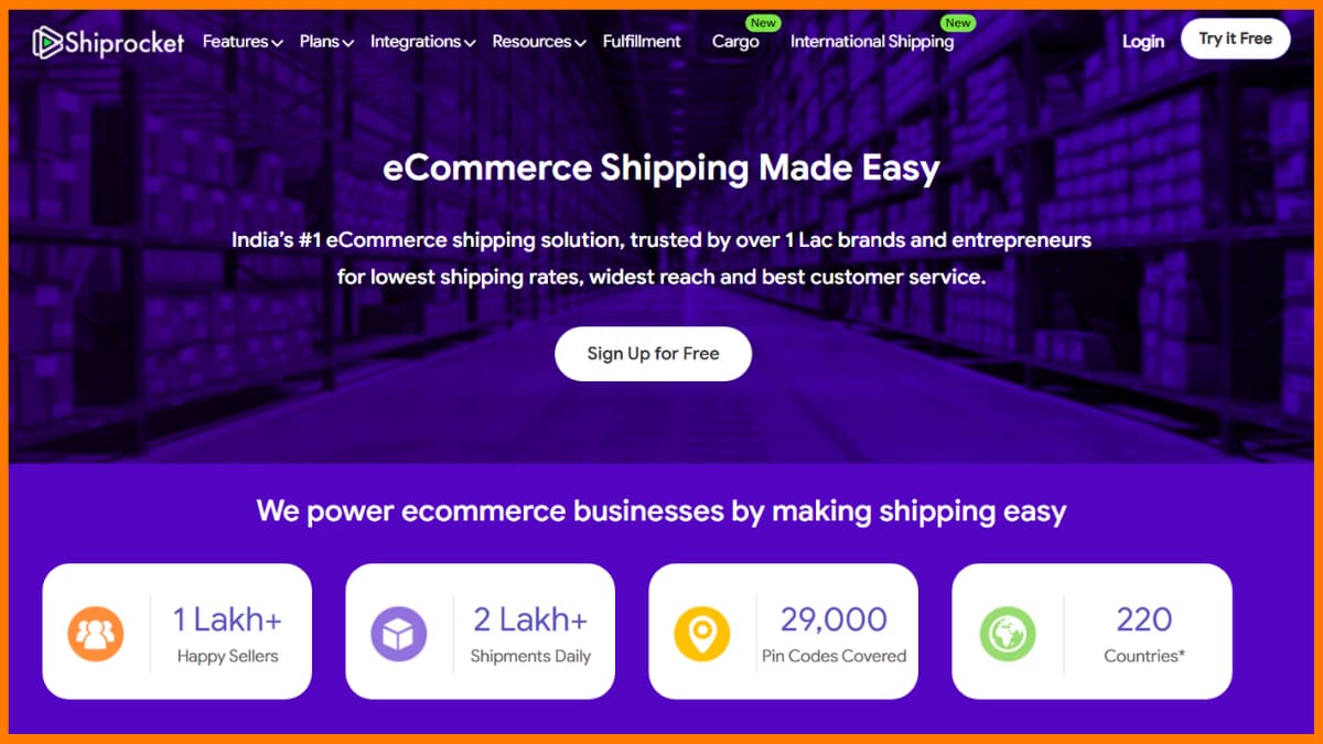 موقع Shiprocket