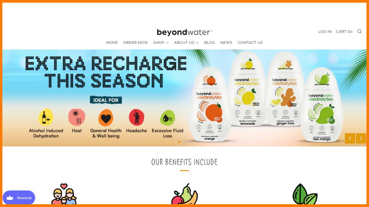 موقع ما وراء المياه