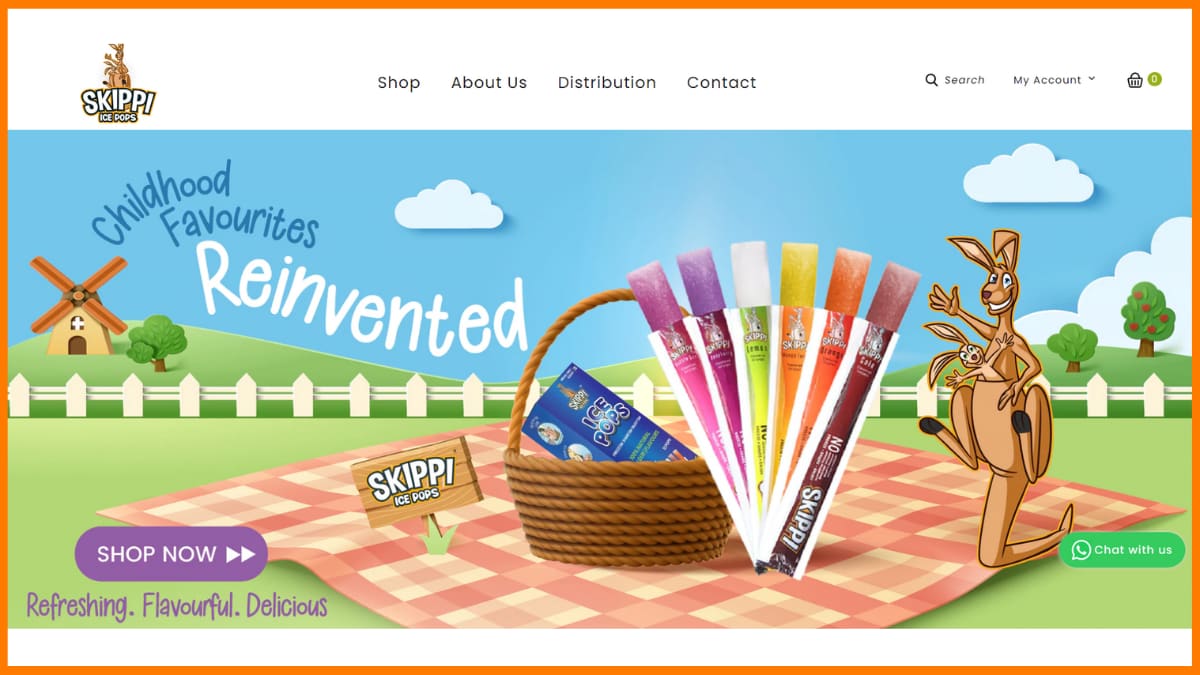 موقع Skippi Ice Pops