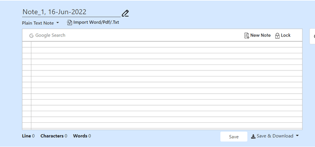在線記事本免費工具