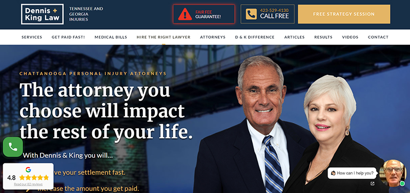 เว็บไซต์ Dennis & King