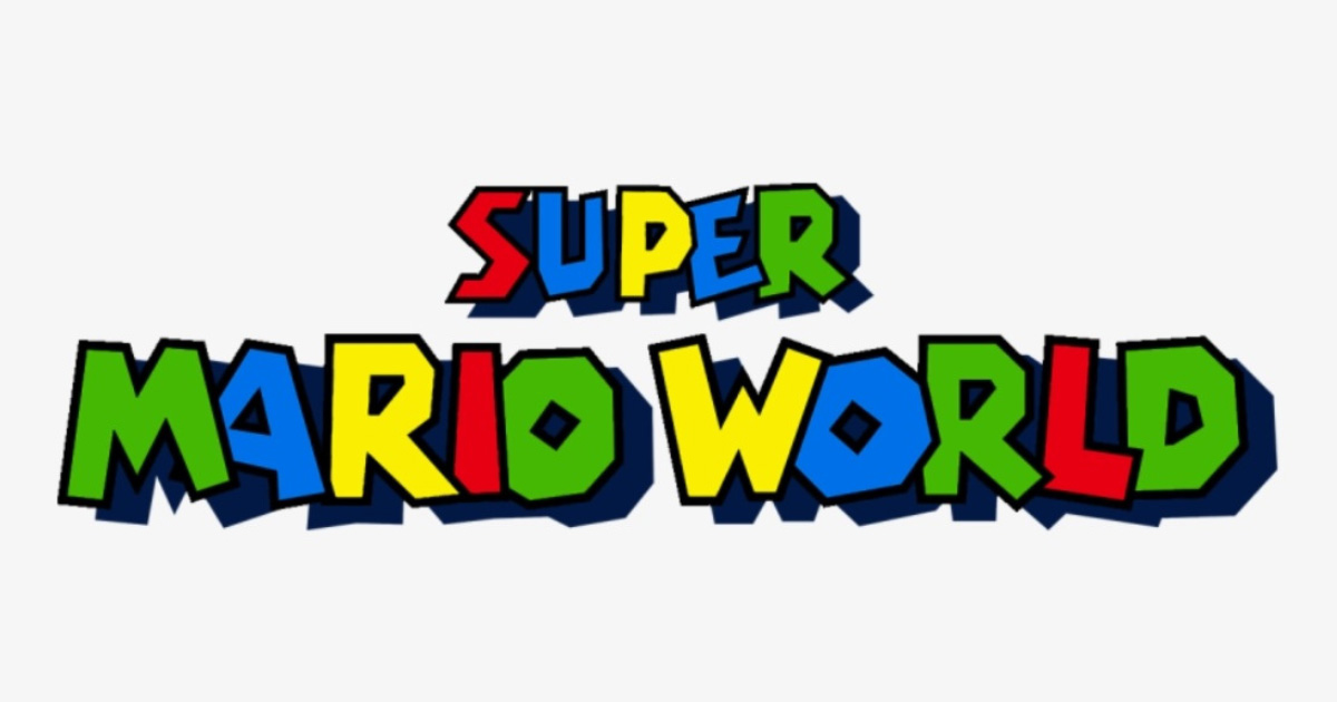 Logo del mondo di Super Mario