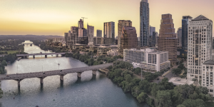 Skyline von Austin, TX