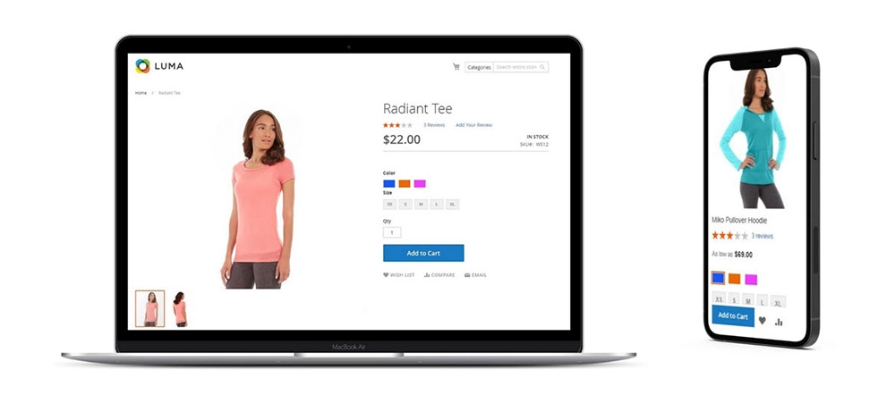 Próbka koloru magento z zoomem cmsmart