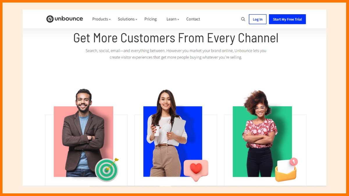 Unbounce - Beste Tools zur Steigerung der Konversionsraten auf Ihrer E-Commerce-Website