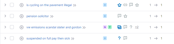 スレーターとゴードンの法的な質問