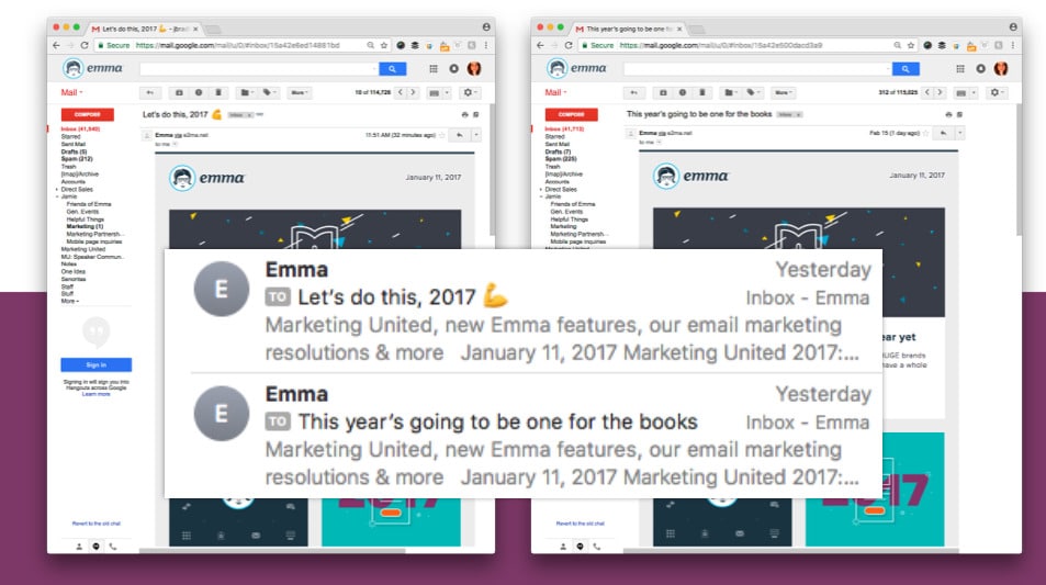 Emma - A/B 测试主题行