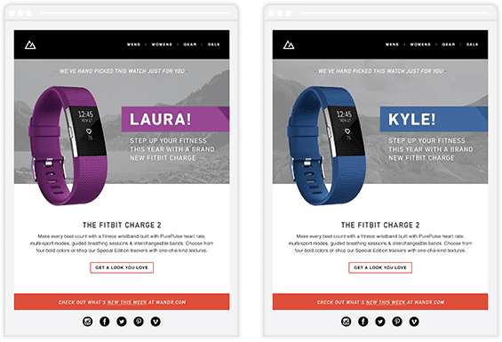 每个电子邮件营销活动的力量在于您向客户发送个性化电子邮件的能力。