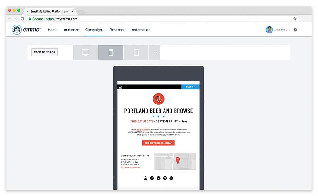 Când vine vorba de designul e-mailului dvs., doriți ceva care să fie ușor de citit, scanat și ceva ușor pentru ochi.