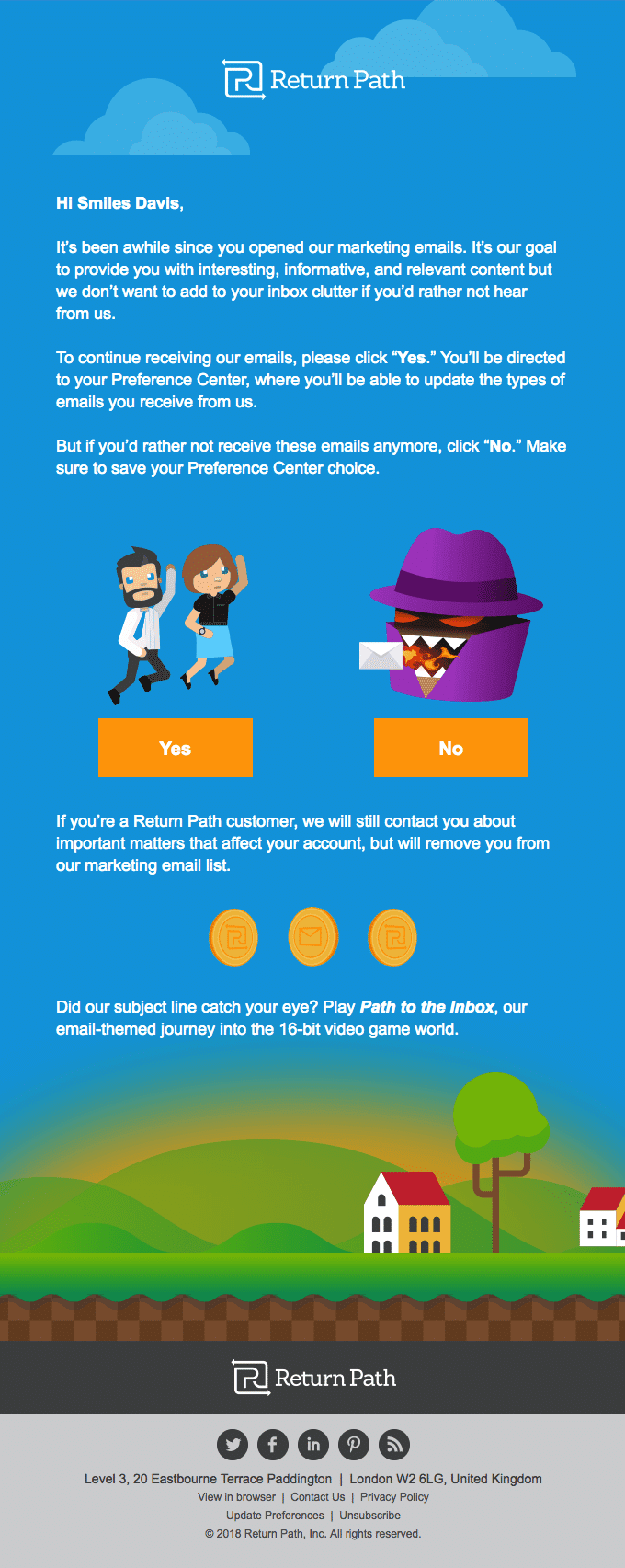 Bu düşük etkileşimli bireyleri daha aktif kullanıcılarınızdan ayırın, böylece davranışları ayırabilir ve e-postalarınızı buna göre özelleştirebilirsiniz.