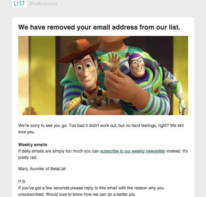 Soulagez leur esprit pendant le processus d'inscription en leur disant que vous ne partagerez pas leur e-mail avec quelqu'un d'autre. Dans vos e-mails, faites-leur savoir que vos e-mails et votre site Web sont sécurisés