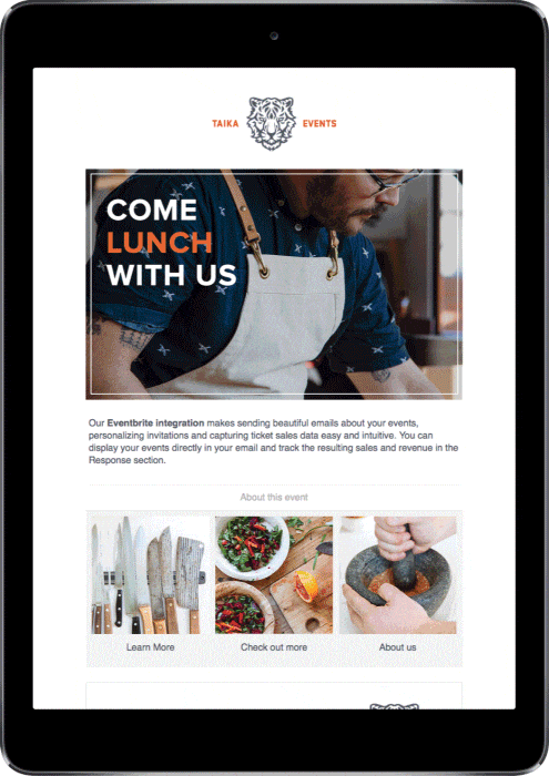 Emma oferece aos usuários uma ampla variedade de campanhas de e-mail que podem ser personalizadas de acordo com suas necessidades exclusivas