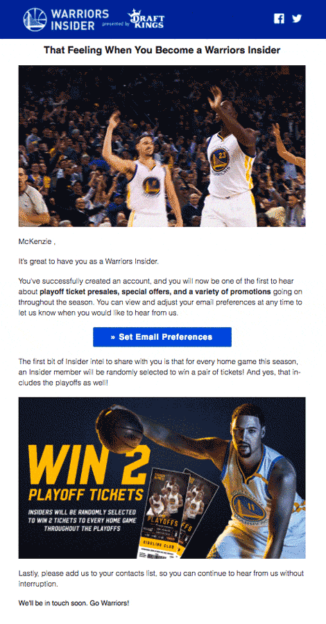 يمكن أن تساعد أتمتة البريد الإلكتروني بالإضافة إلى برامج تتبع القبول مؤسستك على تتبع اهتمامات الطلاب