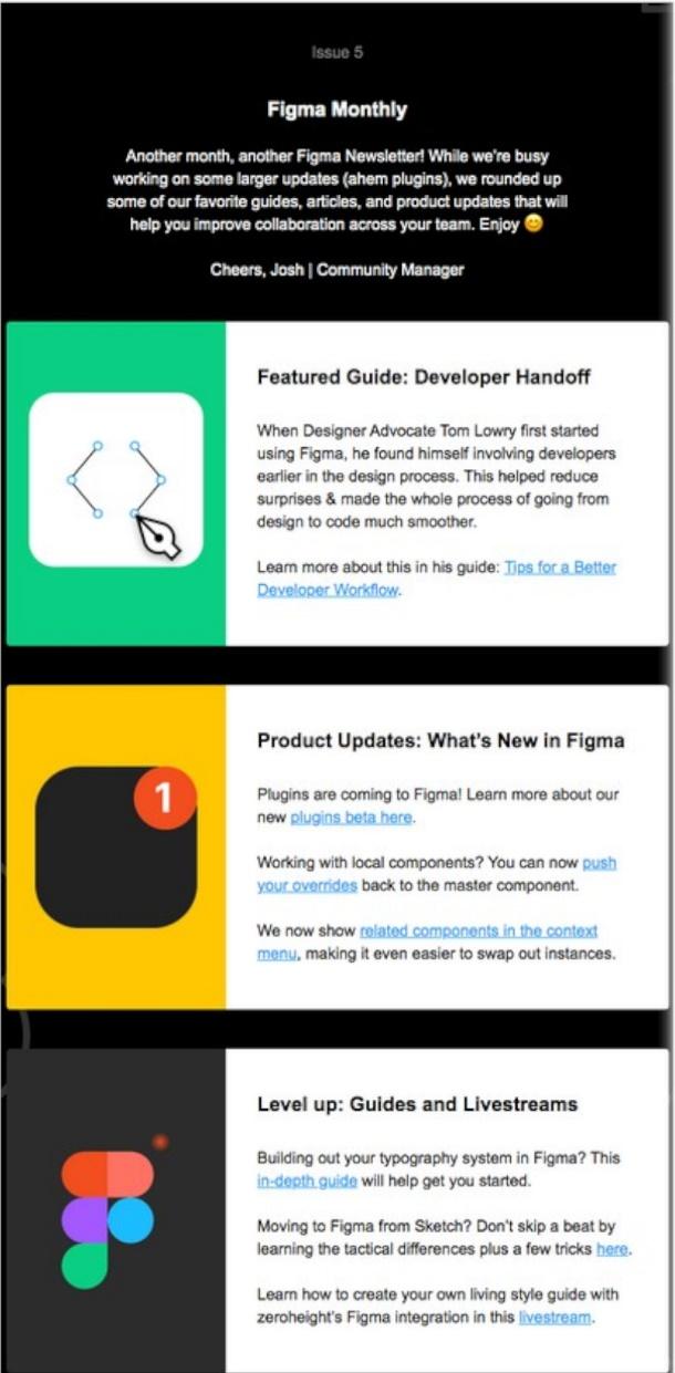 Boletim mensal da Figma