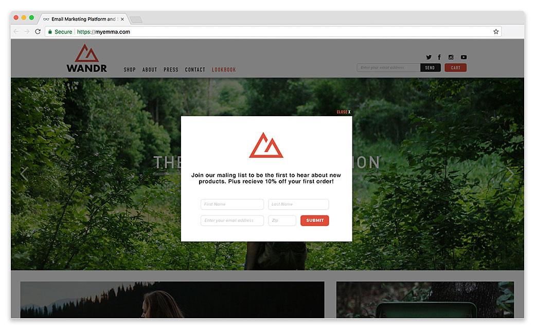 Wandrアンカーテキストの例