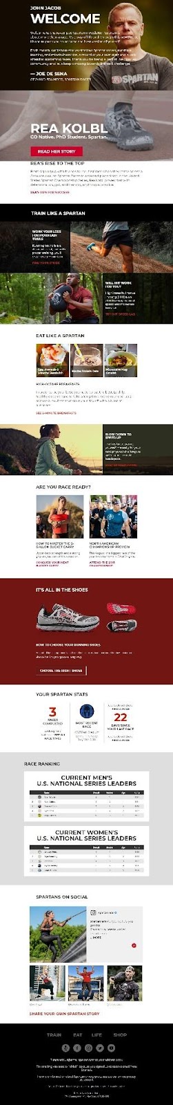 O boletim de notícias Spartan Life