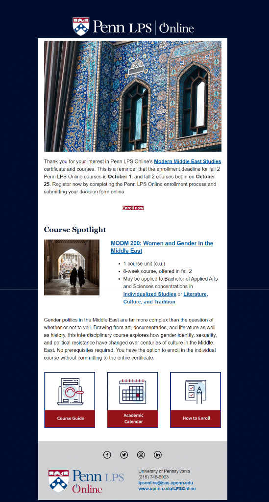 Penn LPS Çevrimiçi örneği