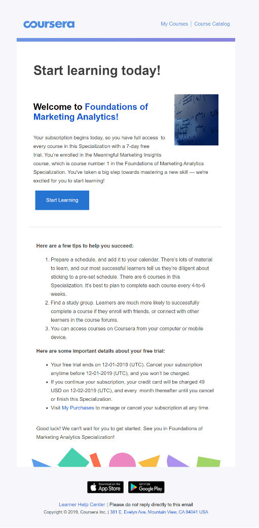 قم بإعداد بريد إلكتروني ترحيبي لأفضل ممارسات أتمتة البريد الإلكتروني