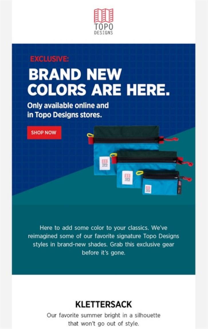 E-mail de projetos Topo