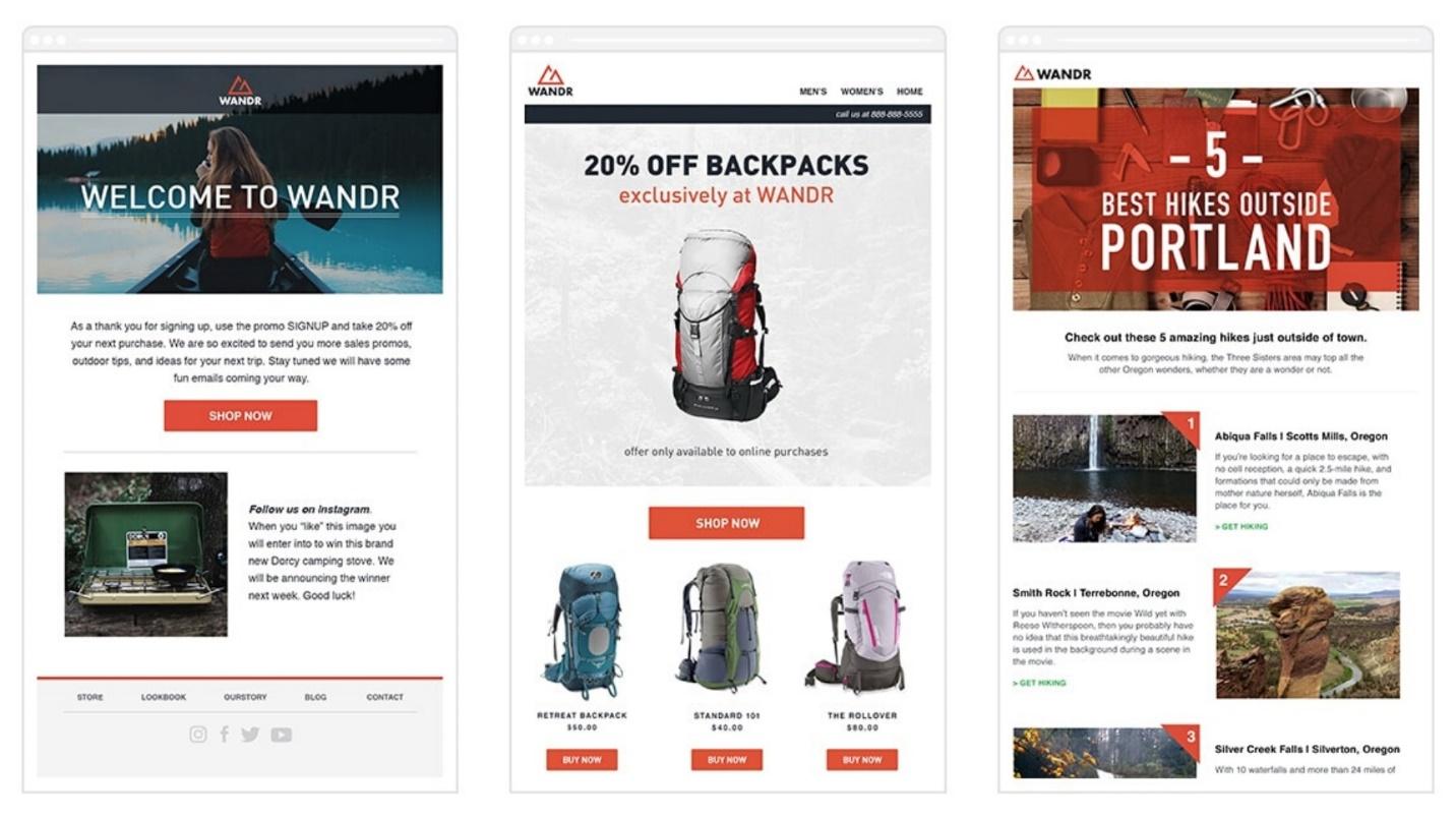 Capturas de tela WANDR