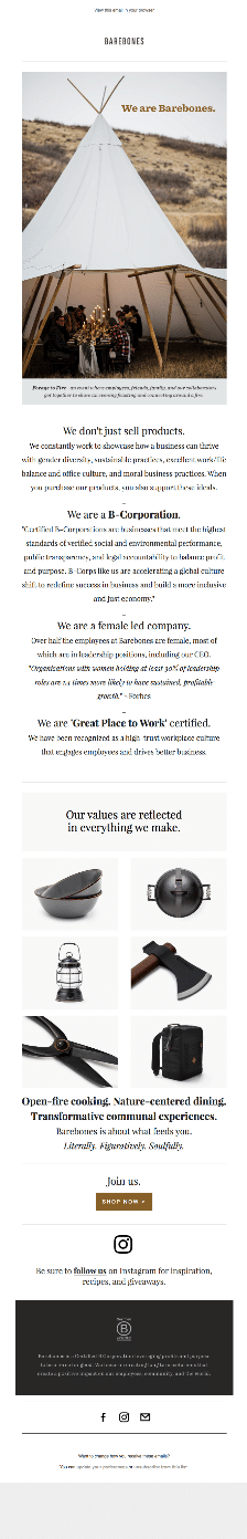 ตัวอย่างอีเมลแบร์โบน