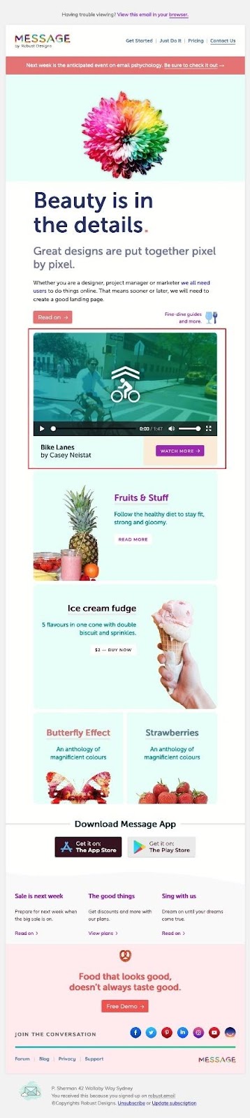 Exemple de marketing vidéo Robust Designs