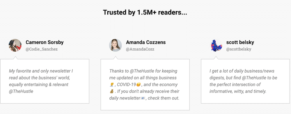 exemple de preuve sociale