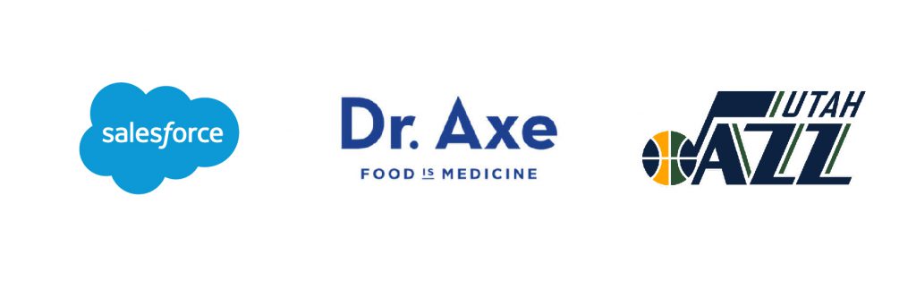 銷售人員，Axe 博士，猶他爵士隊徽標