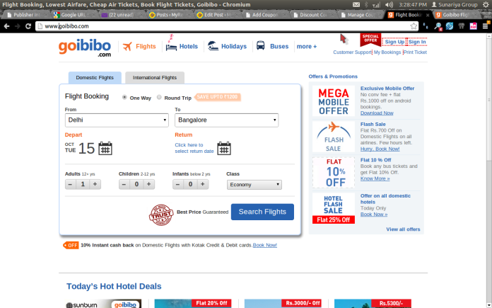 online travel websites