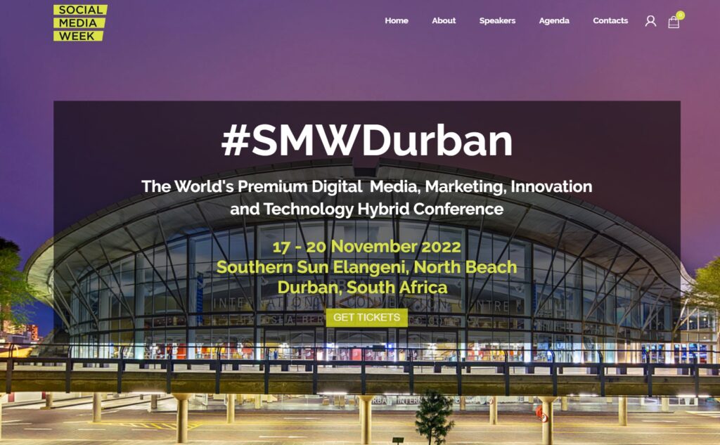 Settimana dei social media Durban 2022