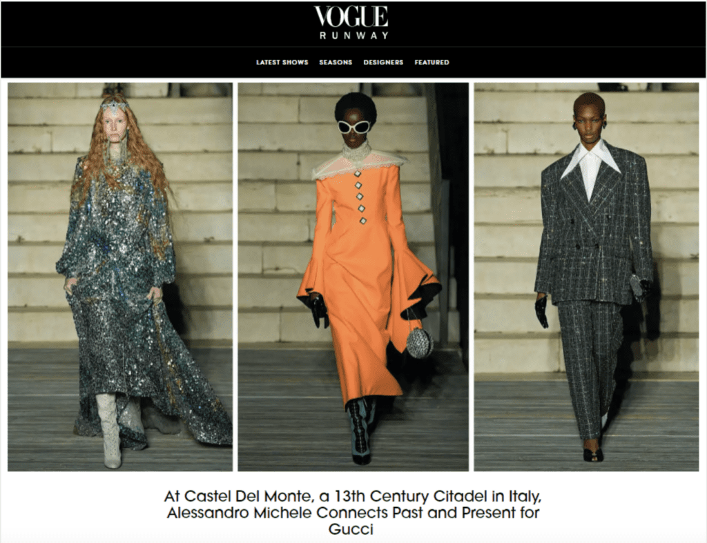 ファッショントレンドを監視するファッションウィーク