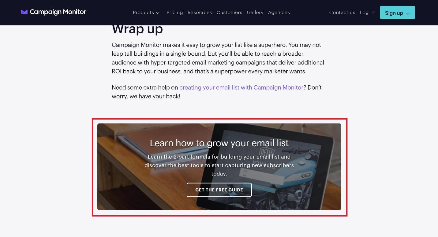 exemplo de monitor de campanha