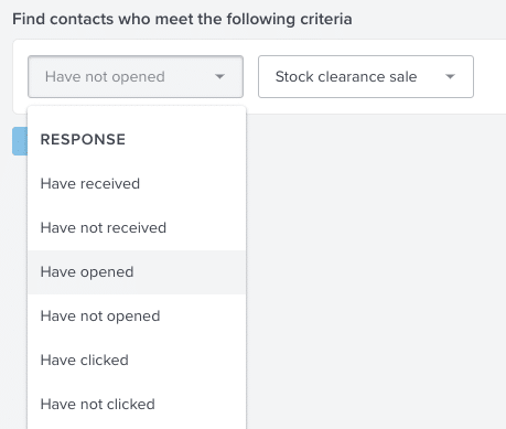 Exemplos de e-mail acionado: configurando seus filtros