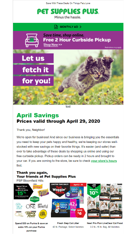 Müşteri takdir e-posta içeriğinizi kişiselleştirin.